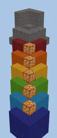 Minecraft Illusion Build Minecraft schematic