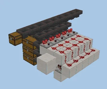 Minecraft Item Filter Minecraft schematic