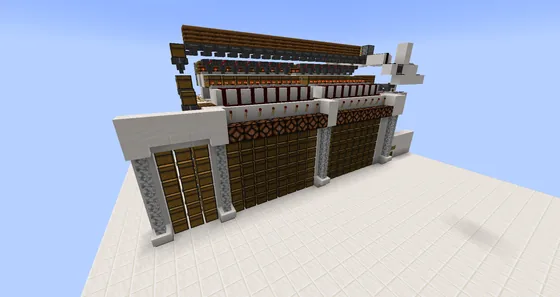 Minecraft Item Sorter System Minecraft schematic