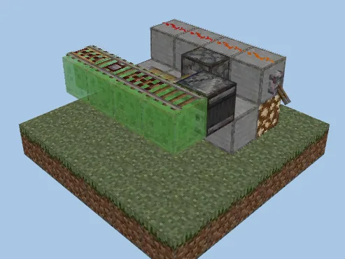 Minecraft Rail Duplicator Minecraft schematic preview