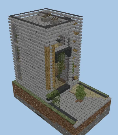 Minecraft Sandstone House Build Minecraft schematic