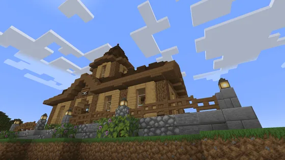 Minecraft Train Station Structure Minecraft schematic