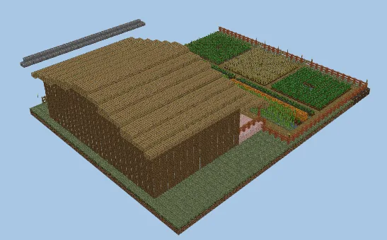 Mini Plantation House Minecraft schematic