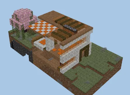 Mini Villa Survival Home Minecraft schematic preview