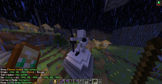 Miniature Dragon Egg Statue Minecraft schematic