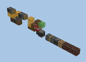 Mining Drill Minecraft schematic