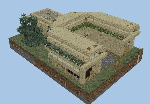 Mobotropolis Civic Center Sonic Build Minecraft schematic preview