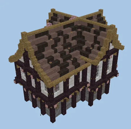 Moddychat's Streamer House Minecraft schematic preview