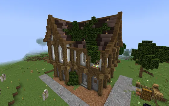 Moddychat's Streamer House Minecraft schematic