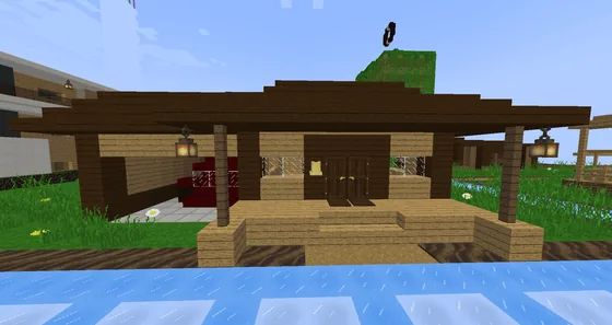 Modern Basement House Minecraft schematic