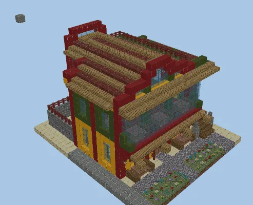 Modern Cafe Minecraft schematic