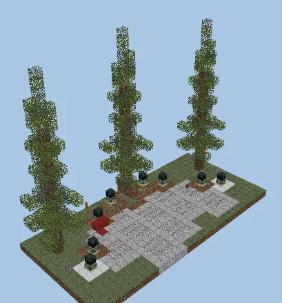 Modern Crate Design Minecraft schematic