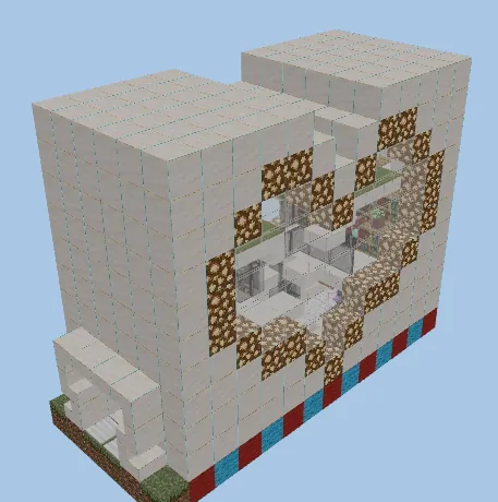 Modern Heart-Shaped Residence Minecraft schematic