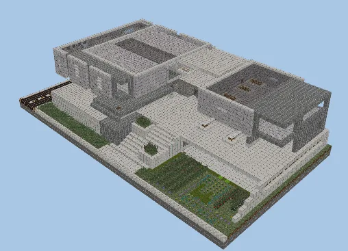 Modern Home Minecraft schematic preview