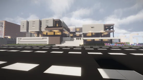 Modern Home Minecraft schematic