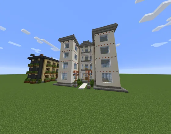 Modern House 64 Minecraft schematic