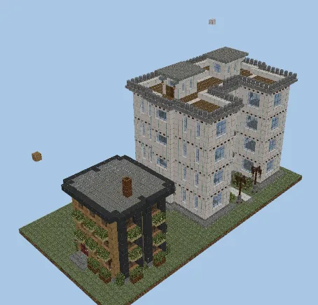 Modern House 64 Minecraft schematic