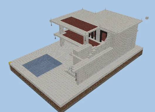 Modern Residence 001 Minecraft schematic