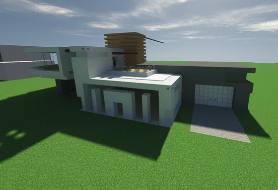 Modern Residence Minecraft schematic