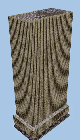 Modern Skyscraper Minecraft schematic