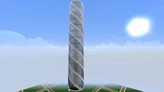Modern Skyscraper Minecraft schematic
