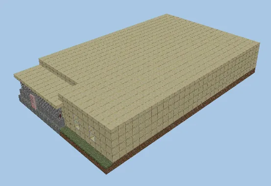 Modern Two Bedroom Apartment Minecraft schematic