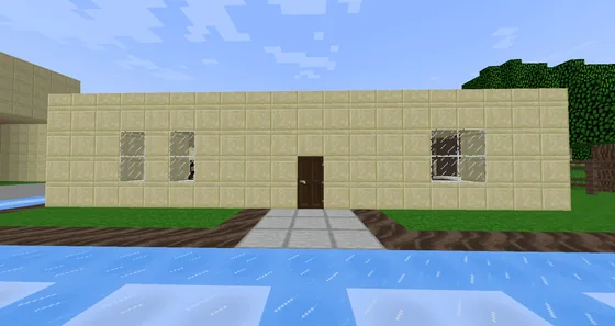 Modern Two Bedroom Apartment Minecraft schematic