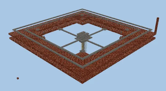 Modified Gold Farm Design Minecraft schematic