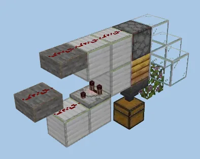 Modular Bee Farm Design Minecraft schematic preview