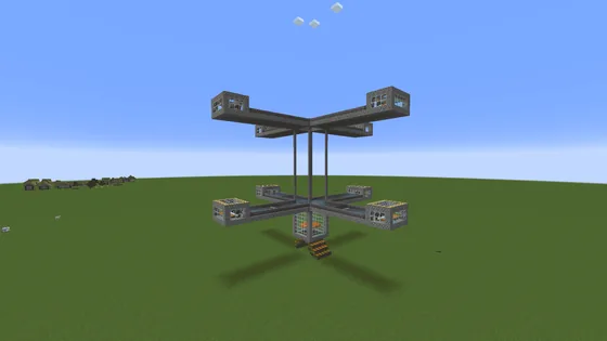 Modular Iron Farm for Minecraft Minecraft schematic
