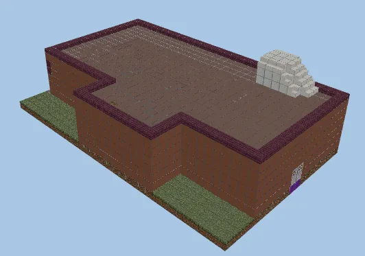 Moe's Tavern Simpsons Build Minecraft schematic