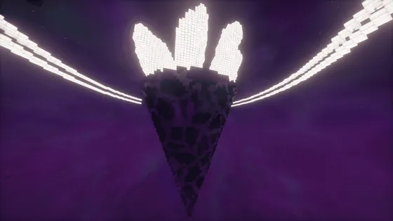 Monolithic Sky Structure Minecraft schematic