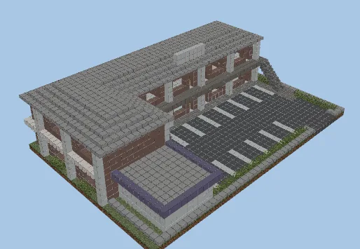 Motel Building Minecraft schematic