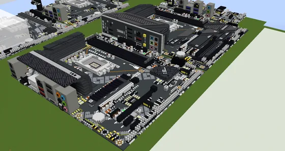 MSI PRO B660-A Motherboard Schematic Minecraft schematic