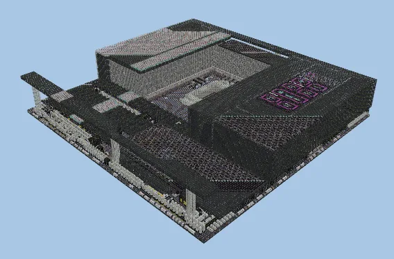 MSI Z690 Godlike Motherboard Build Minecraft schematic preview
