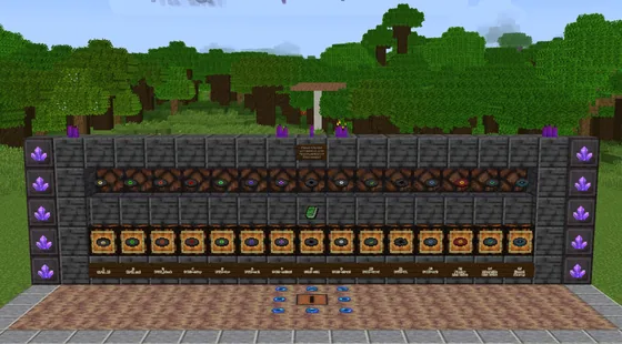 Music Record Detector With Turntable Minecraft schematic