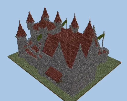 Mysterious Grimwood Castle Minecraft schematic