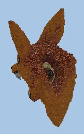 Naruto Kurama Nether Portal Minecraft schematic preview