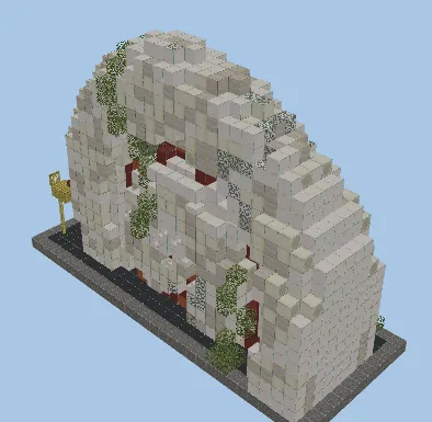 Nautilus Shell House Minecraft Build Minecraft schematic