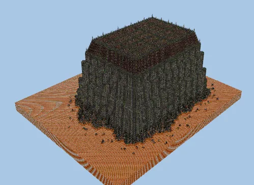 Nether Bastion Structure Minecraft schematic preview