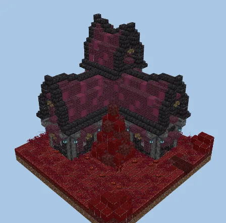 Nether Fantasy Dwelling Minecraft schematic