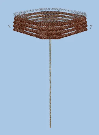 Nether Gold Farm 2.0 Minecraft schematic