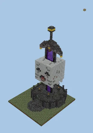 Nether Portal Design Minecraft schematic