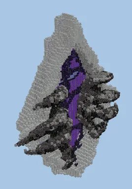 Nether Portal Dimensional Rift Decoration Minecraft schematic