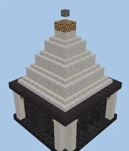 Nether Portal Exit Blackstone Structure Minecraft schematic