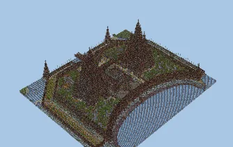 Nether Ziggurat Temple Minecraft schematic
