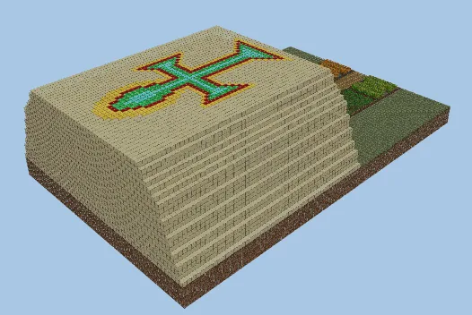 Oasis Temple Minecraft schematic