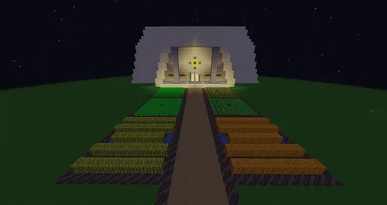 Oasis Temple Minecraft schematic