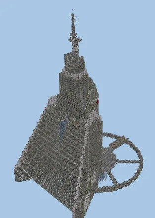 Ocean Monument Guardian Farm Base Minecraft schematic