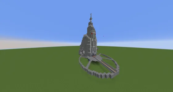 Ocean Monument Guardian Farm Base Minecraft schematic